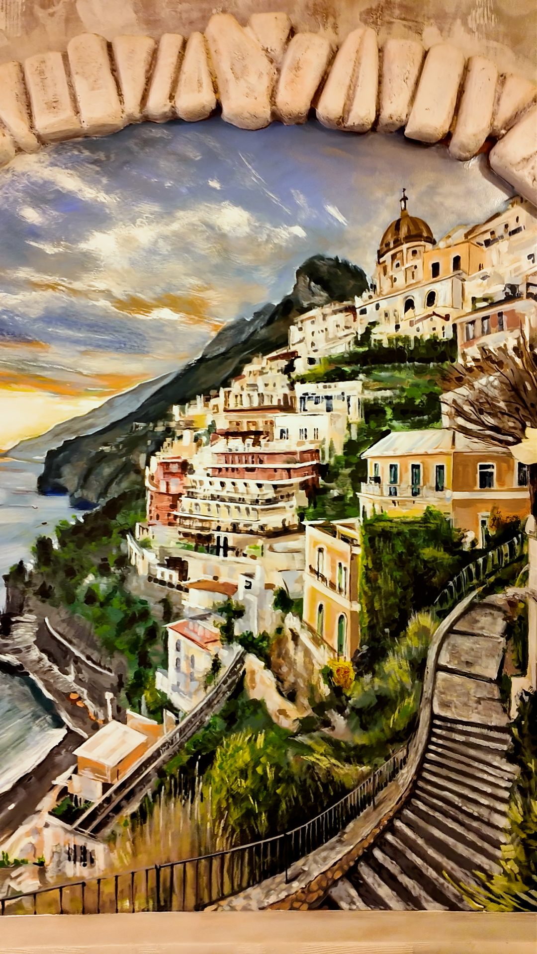 Elegant restaurant interior